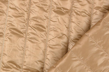 Stepper, Steppstoff, beige, champagner, 0,5 m